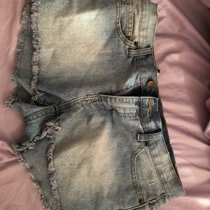 Jean shorts